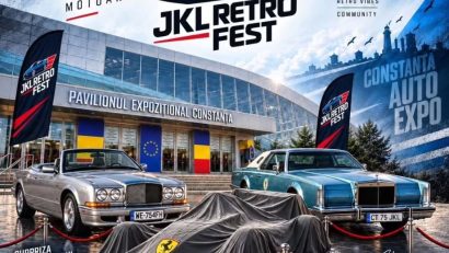 Pasiune pe patru roți la CONSTANȚA: JKL Retro Fest își deschide porțile la Pavilionul expozițional