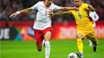 Fotbal: România, zdrobită de Polonia cu 6-0, în Liga Națiunilor