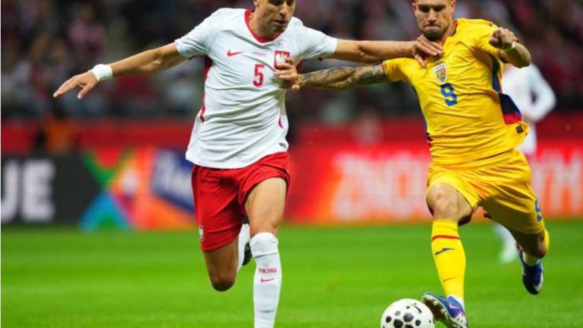 Fotbal: România, zdrobită de Polonia cu 6-0, în Liga Națiunilor