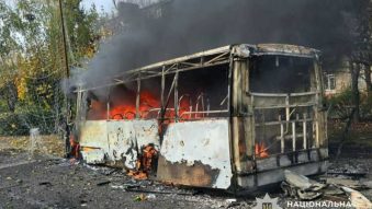 UCRAINA: 30 de persoane decedate în urma unui atac al aviației ruse asupra unui autobuz