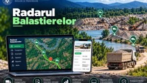 Ministerul Mediului: Aplicația ‘Radarul Balastierelor’ a ajuns în etapa de recepție finală, dar nu poate fi utilizată