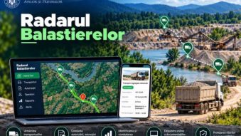 Ministerul Mediului: Aplicația ‘Radarul Balastierelor’ a ajuns în etapa de recepție finală, dar nu poate fi utilizată