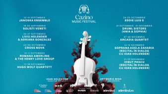Din 18 octombrie, tarif special pentru elevi, studenți și seniori la concertele duminicale din cadrul Cazino Music Festival  