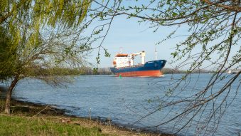 SULINA: Traficul pe canal se desfășoară normal, după o întrerupere de aproape o săptămână