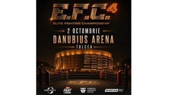 TULCEA: Competiția sportivă de kickboxing ,,Elite Fighting Championship 4” are loc la Arena Danubius