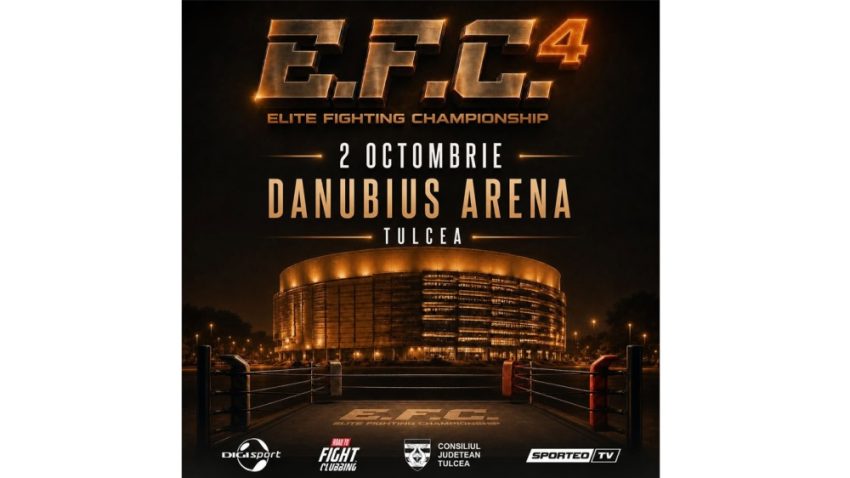 TULCEA: Competiția sportivă de kickboxing ,,Elite Fighting Championship 4” are loc la Arena Danubius
