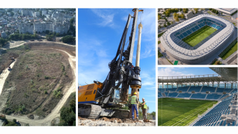 CONSTANȚA: Proiectul de construire a noului stadion, în etapa de execuţie a infrastructurii