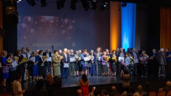 TULCEA: 91 de cupluri care au împlinit 50 de ani de căsnicie neîntreruptă, sărbătorite în cadrul Galei Fidelității