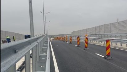 Pasajul DN3 peste A0 a fost deschis circulaţiei. Săptămâna viitoare vor fi deschise Loturile 3 și 4