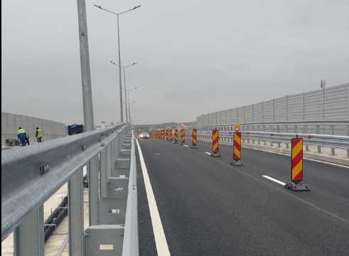 Pasajul DN3 peste A0 a fost deschis circulaţiei. Săptămâna viitoare vor fi deschise Loturile 3 și 4