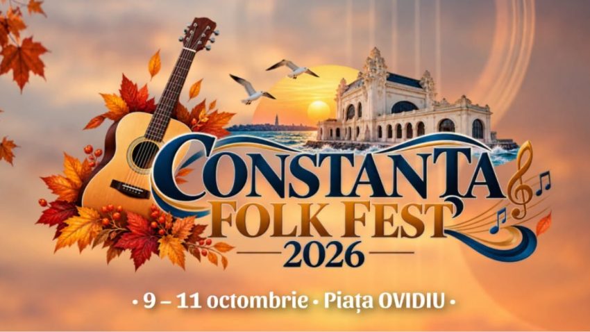 Constanța Folk Fest 2026 are loc în Piața Ovidiu