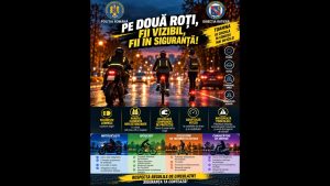 TULCEA: Acțiuni ale polițiștilor ce îi vizează pe participanții la trafic pe două roți