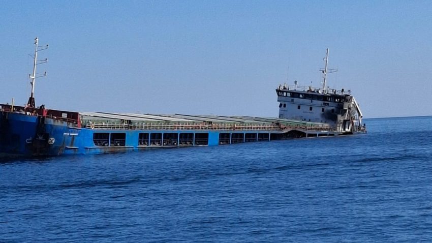 Volodimir Zelenski denunţă atacul cu drone rusești asupra navei din Marea Neagră, soldat cu doi marinari morți