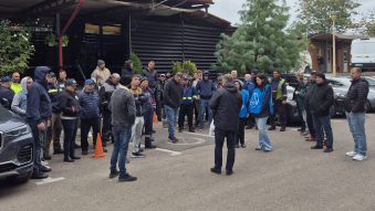 AUDIO | Angajații unui operator din Portul Constanța au protestat, miercuri, prin oprirea lucrului și declanșarea conflictului de muncă