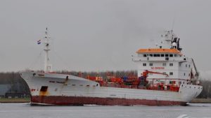 ANR: Incendiu la bordul navei WINE TRADER, aflată la 13 mile marine de Sulina. 8 marinari, dați dispăruți în Marea Neagră