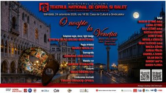 „O noapte la Veneția”, pe scena Casei de Cultură Constanța