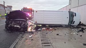 Accidentul rutier de pe DN 22, soldat cu 9 răniți, provocat de un cetățean srilankez cu permisul de conducere suspendat