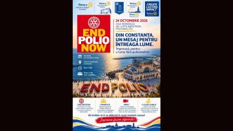 CONSTANȚA: O acțiune de conștientizare dedicată Zilei Mondiale de Luptă Împotriva Poliomielitei va avea loc pe faleza Cazinoului