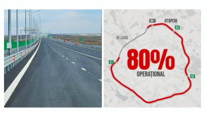 Se deschide circulația pe încă 13 kilometri din Autostrada Capitalei A0 Nord