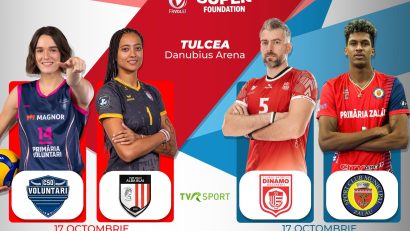 Supercupa României la volei va avea loc în „Danubius Arena“ din Tulcea