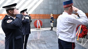 Ceremonie de comemorare a victimelor Holocaustului din România