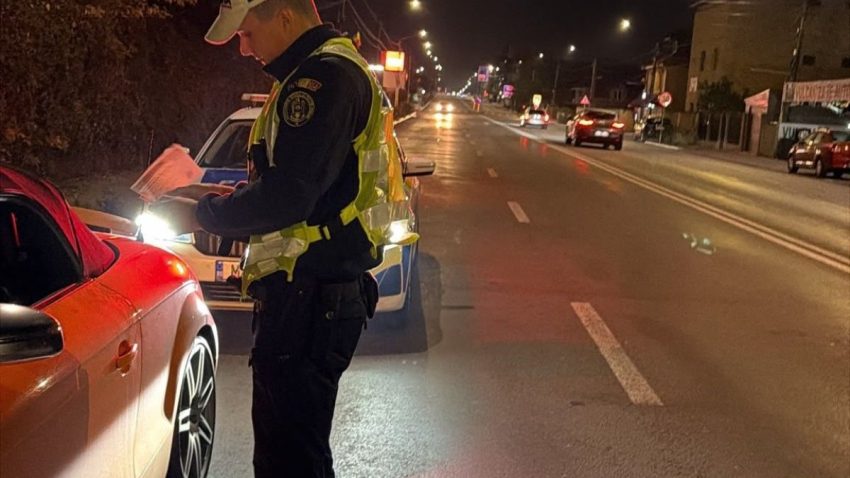 CONSTANȚA: Razie de noapte în trafic. Patru șoferi sub influența alcoolului