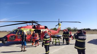 IGSU: 5 marinari de pe nava WINE TRADER, avariată în largul Mării Negre, au ajuns la SCJU. Ceilalţi 7 membri ai echipajului sunt căutați în continuare