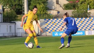 Meci dificil pentru reprezentativa feminină de fotbal a României