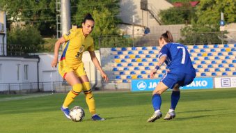 Meci dificil pentru reprezentativa feminină de fotbal a României