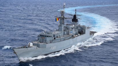 CONSTANȚA: Fregata „Regele Ferdinand” revine în portul militar după cinci săptămâni de misiune NATO în Mediterană