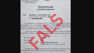 MApN: Atenție! Circulă false „înștiințări despre încorporarea tinerilor” în armată