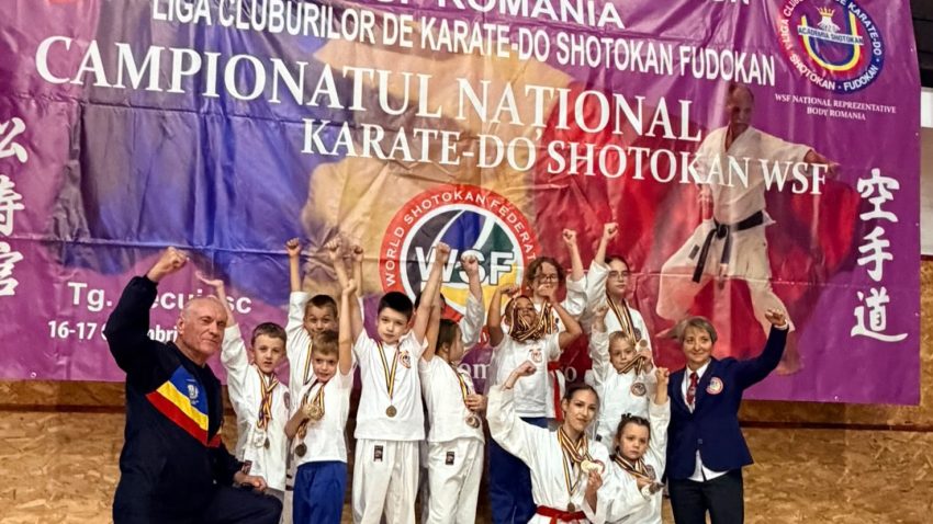 Rezultate remarcabile pentru sportivii de la Tomis Karate Constanța